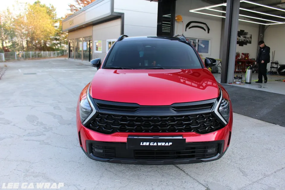 Kia Sportageのカーラッピング事例|費用目安・仕上がり 施工写真 3-3