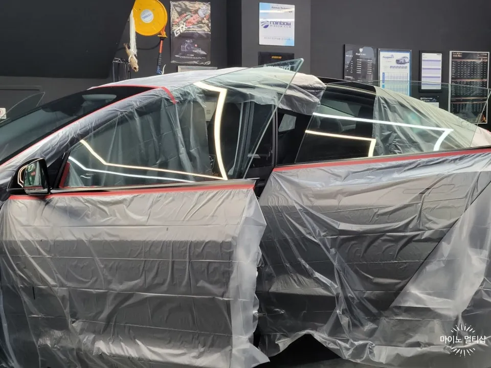 Tesla Model 3のカーフィルム施工事例｜費用目安・仕上がり 施工写真 2-2