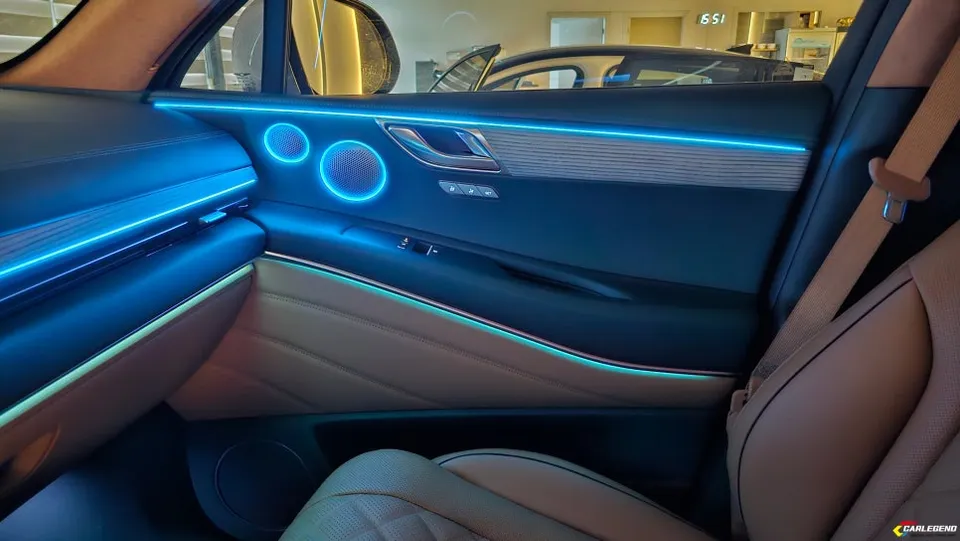 Hyundai GV80 ambient lighting - Hyundai GV80 Ambient Lighting Upgrade: Beyond Stock photo 6