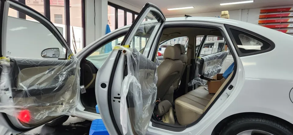 Kia K5 Window Tinting Review — Anigard AP80R Re-tint photo 2