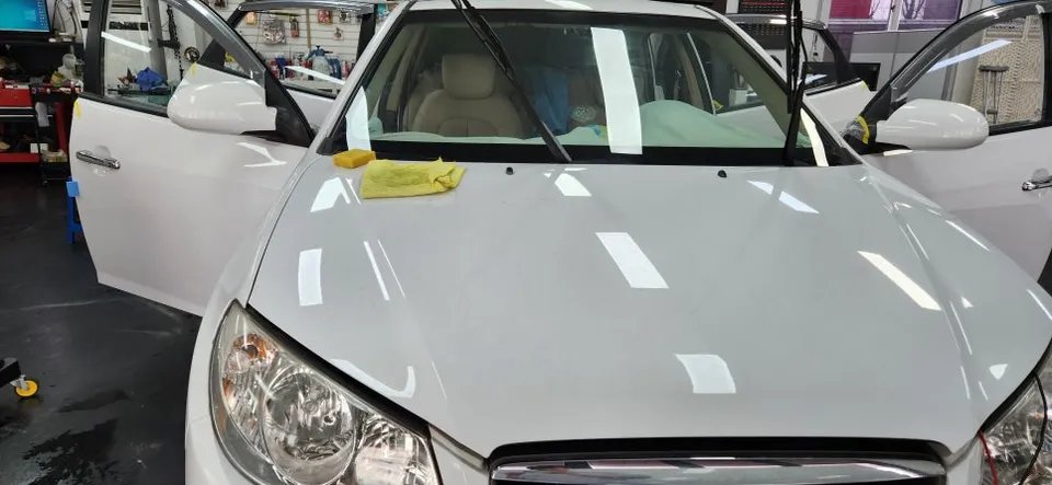 Kia K5 window tinting - Kia K5 Window Tinting Review — Anigard AP80R Re-tint photo 3