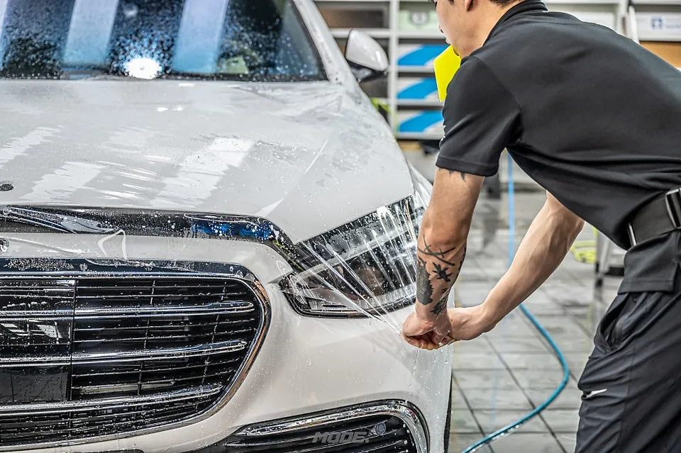 メルセデス・ベンツ Sクラス W222 PPF施工事例｜費用目安・仕上がり 施工写真 1-3