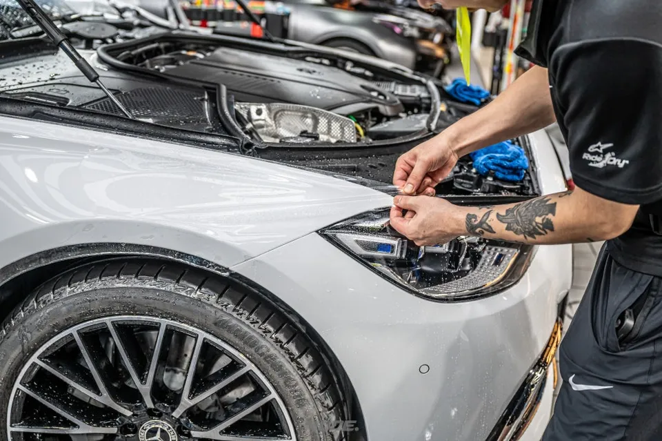 メルセデス・ベンツ Sクラス W222 PPF施工事例｜費用目安・仕上がり 施工写真 2-3