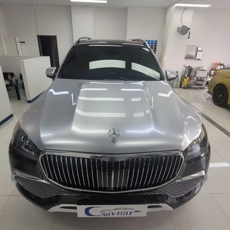 Mercedes-BenzのPPF施工事例 施工写真 1-3