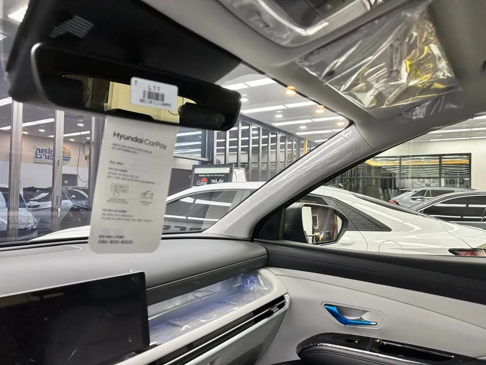 Hyundai Tucsonのカーフィルム施工事例|費用目安・仕上がり 施工写真 2-1
