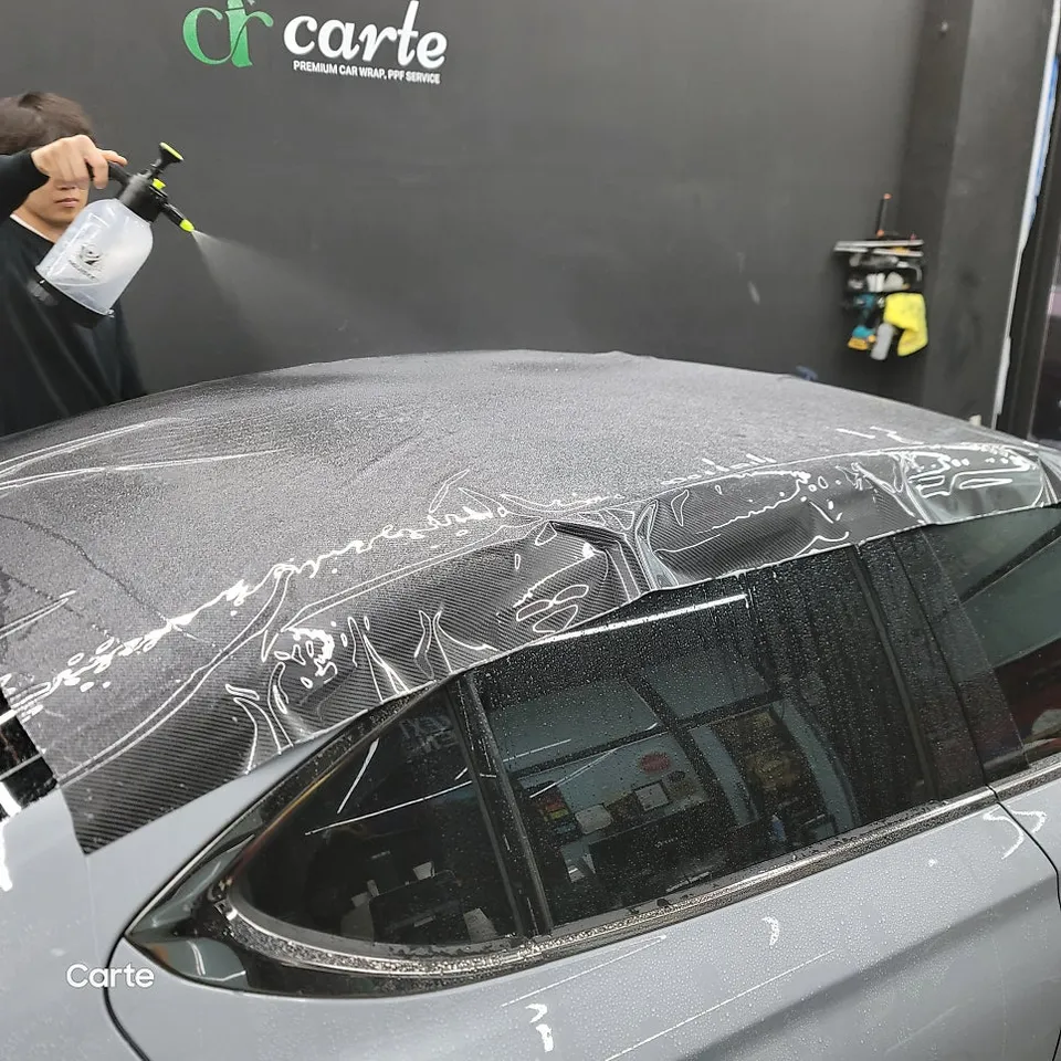 Genesis G70のPPF施工事例|費用目安・仕上がり 施工写真 1-2