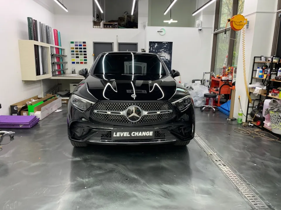 Mercedes-Benz GLC vinyl wrap review