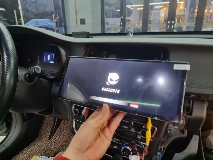 Kia K5 DL3のAndroid Auto・CarPlay取付事例 施工写真 3-2