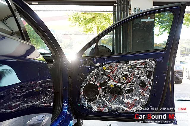 Kia K5 DL3のカーオーディオ施工事例 施工写真 2-2
