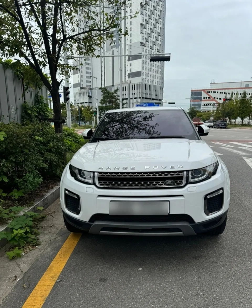 Land Rover Evoque body kit installation result