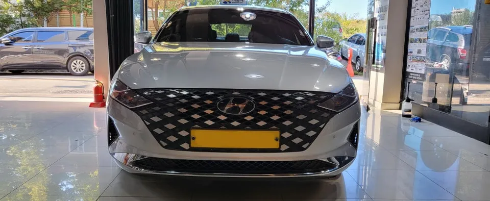 Hyundai Grandeur IG oem options installation result