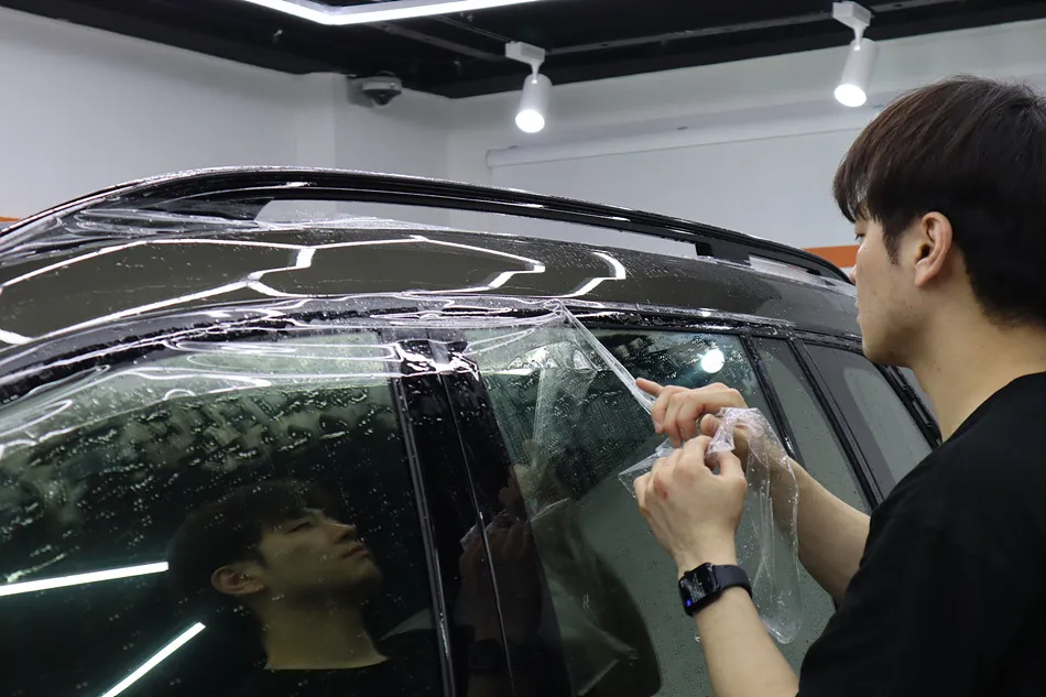 BMW X7 PPF施工事例｜韓国での実例紹介 施工写真 1-2