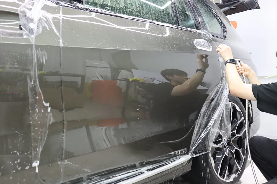 BMW X7 PPF施工事例｜韓国での実例紹介 施工写真 1-3
