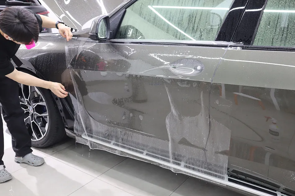 BMW X7 PPF施工事例｜韓国での実例紹介 施工写真 2-3
