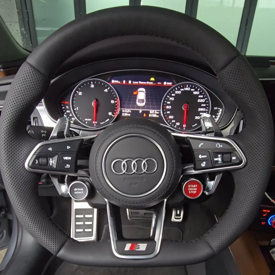 Audi A7 steering wheel - Audi A7 Steering Wheel Customization: R8 Heated Wheel & Sport Ped photo 5
