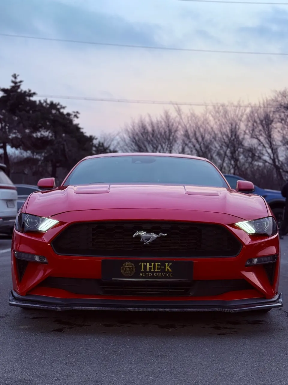 Ford Mustangのカーラッピング事例|費用目安・仕上がり 施工写真 2-2