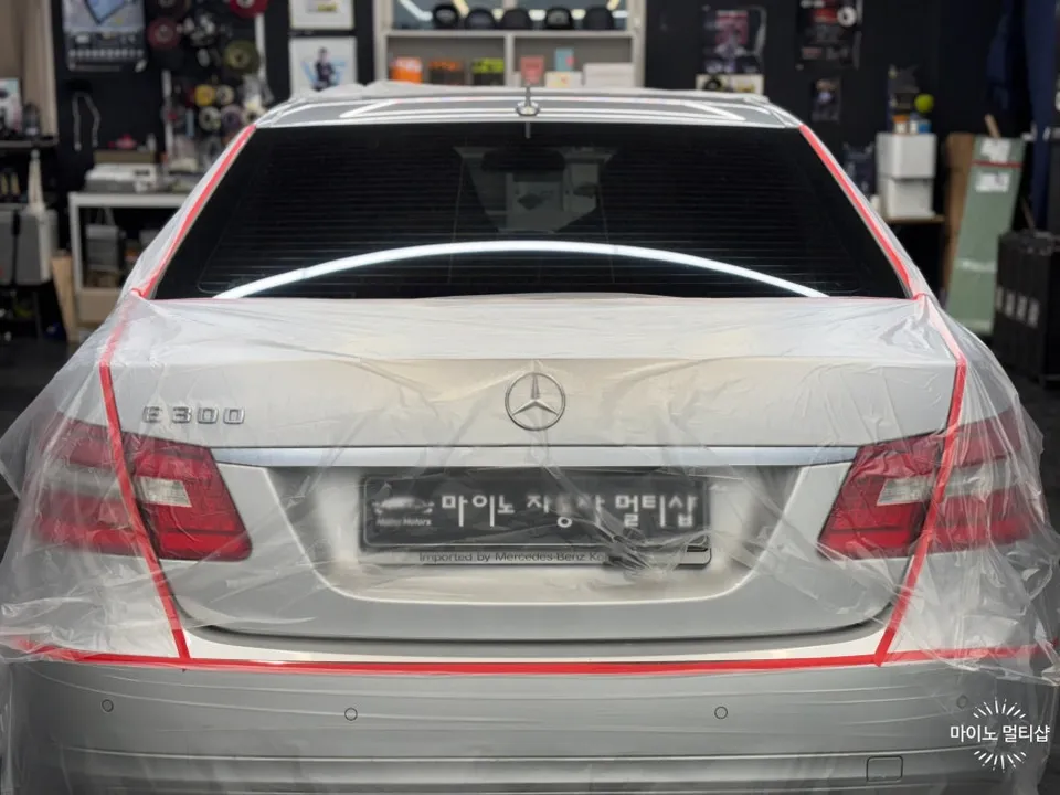 メルセデス・ベンツ Eクラス W213 カーフィルム施工事例 施工写真 2-2