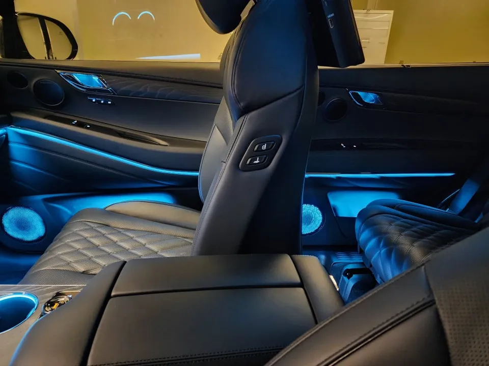 Genesis GV80 ambient lighting - Genesis GV80 Ambient Lighting Review: Interior LED Upgrade Cost photo 3