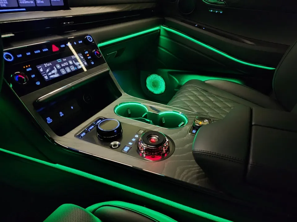 Genesis GV80 ambient lighting - Genesis GV80 Ambient Lighting Review: Interior LED Upgrade Cost photo 4