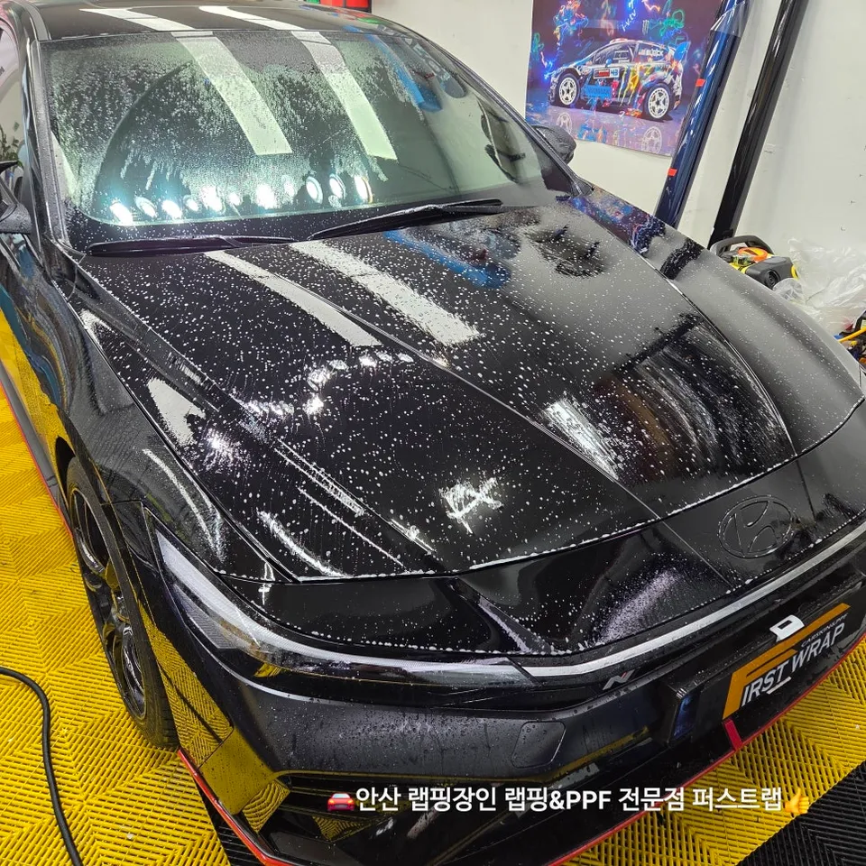 Hyundai Elantra NのPPF施工事例｜費用目安と仕上がり 施工写真 2-2