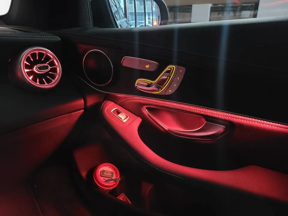 Mercedes-Benz GLC ambient lighting - Mercedes-Benz GLC Ambient Lighting Upgrade: Stunning 64-Color Int photo 6