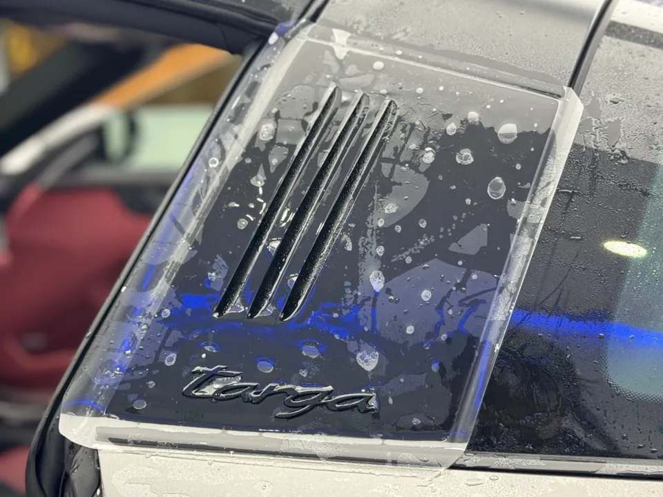 Porsche 911 TargaのPPF施工事例|費用目安・仕上がり 施工写真 1-3