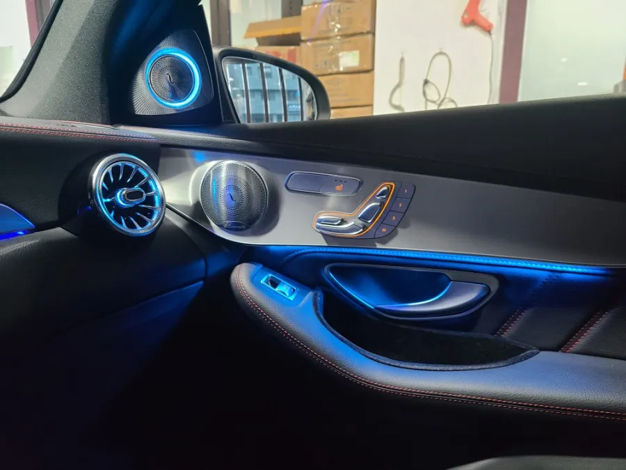 Mercedes-Benz GLC ambient lighting - Mercedes-Benz GLC Ambient Lighting Review: Cost & Results photo 4