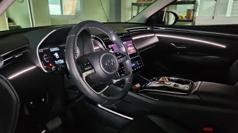 Hyundai Tucson NX4 ambient lighting - Hyundai Tucson NX4 Ambient Lighting Review — Enhanced Interior Mo photo 4