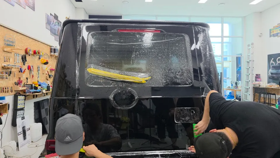 Mercedes-Benz G-Wagon PPF施工事例｜費用目安・仕上がり 施工写真 3-1