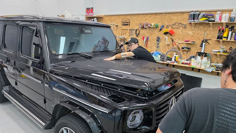 Mercedes-Benz G-Wagon PPF施工事例｜費用目安・仕上がり 施工写真 2-2