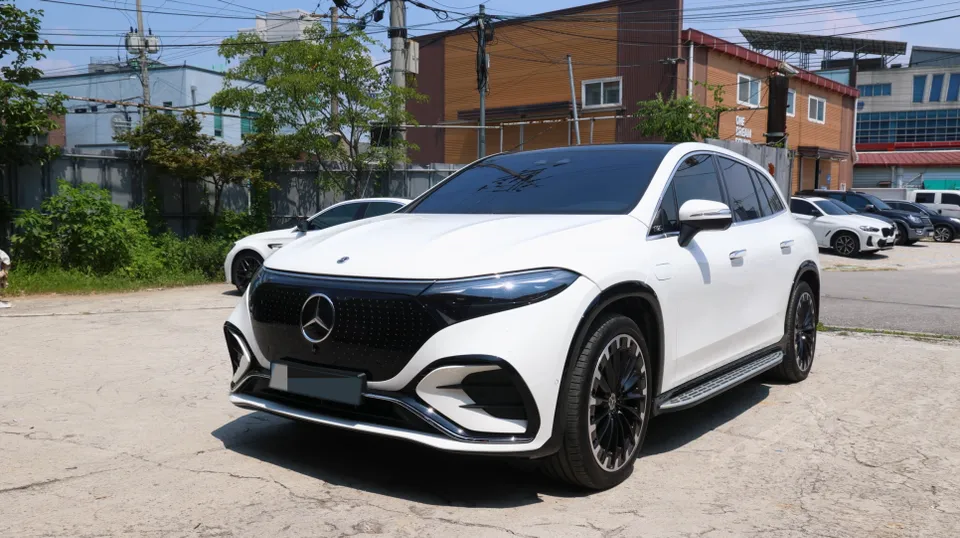 Mercedes-Benz EQS SUV 580 body kit review