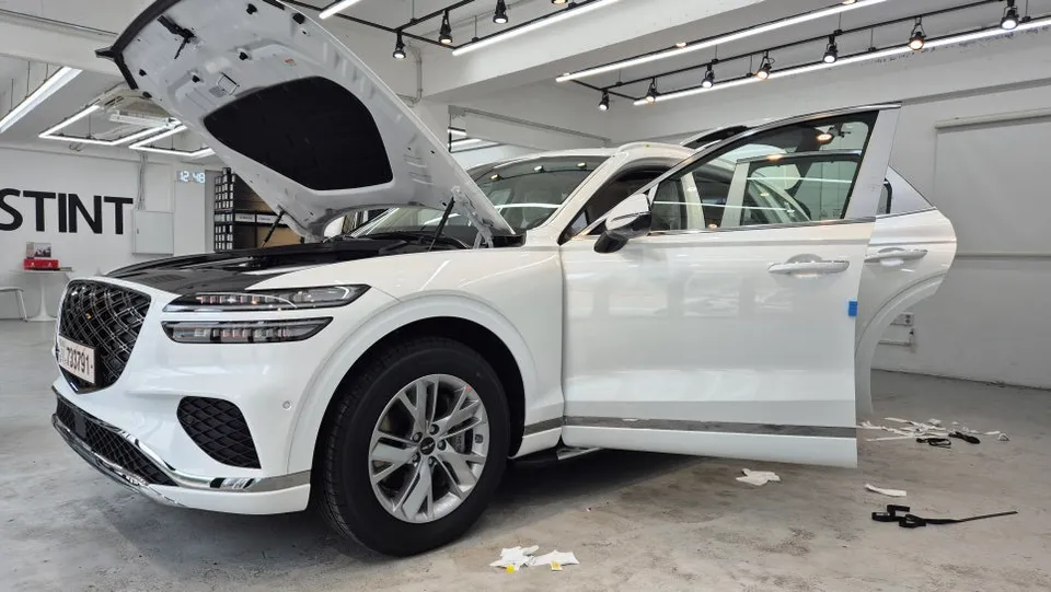 Genesis GV70 PPF施工事例|費用目安と仕上がり 施工写真 3-1