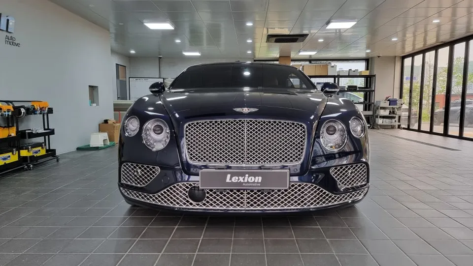 Bentley Continental GT android head unit installation result