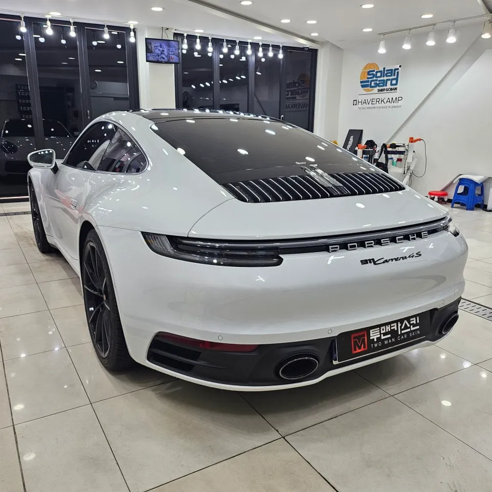 ポルシェ 911 カレラ PPF再施工事例｜費用目安と仕上がり 施工写真 1-2