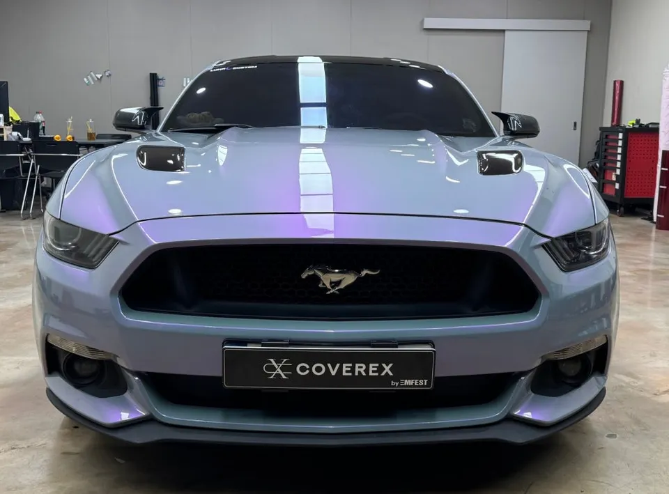 Ford Mustangのカーラッピング事例|費用目安・仕上がり 施工写真 3-2