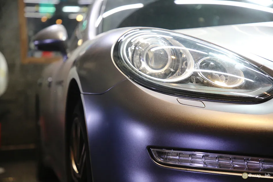 Porsche Panamera vinyl wrap review