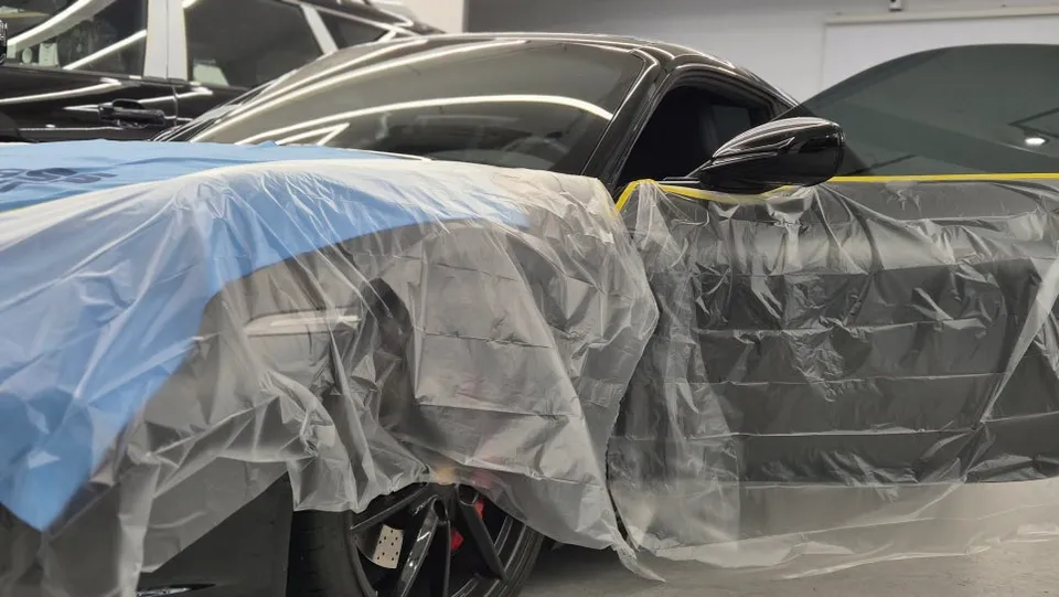 ポルシェ911のカーフィルム施工事例｜費用目安・仕上がり 施工写真 3-1