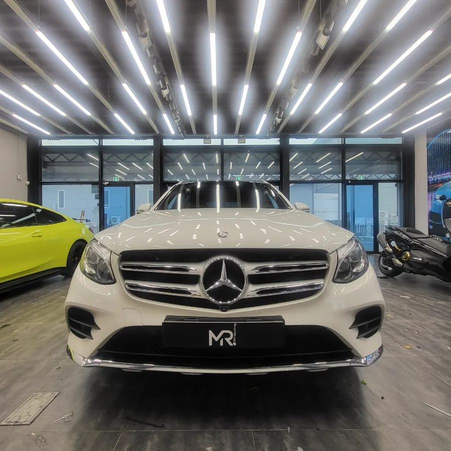 Mercedes-Benz GLC vinyl wrap installation result