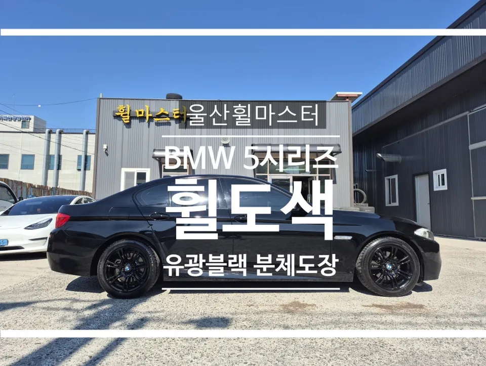 BMW 5 Series F10のホイールリペア・塗装事例 写真