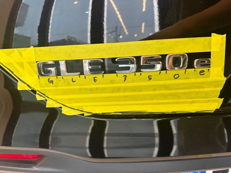 Mercedes-Benz GLEのカーラッピング事例 施工写真 6