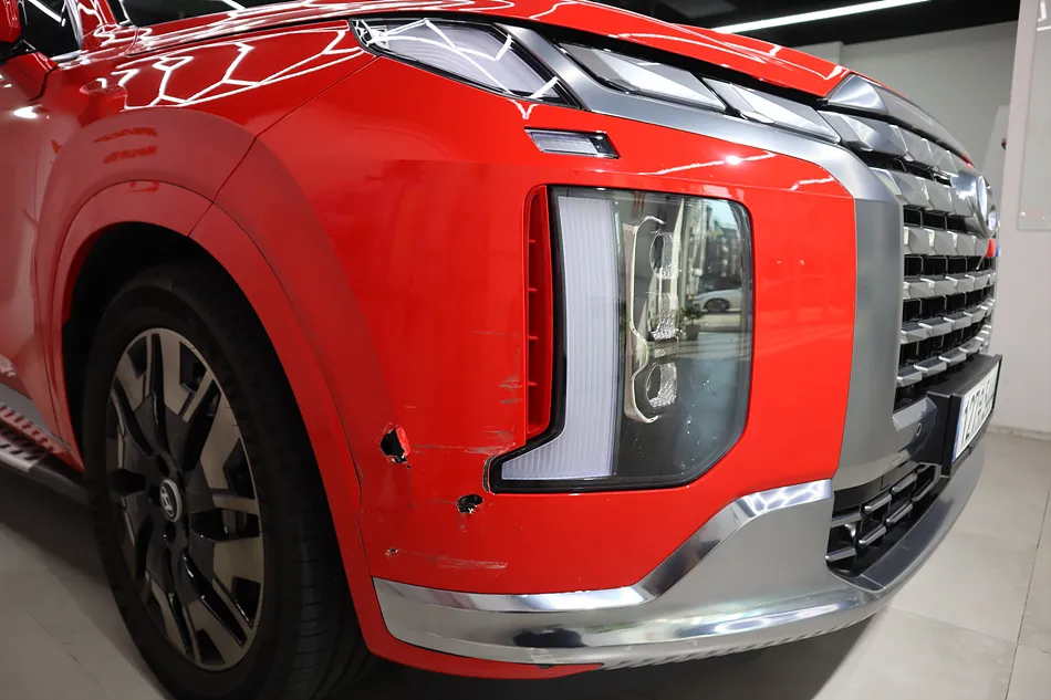 Hyundai Palisade PPF Review — Saved Paint After Accident