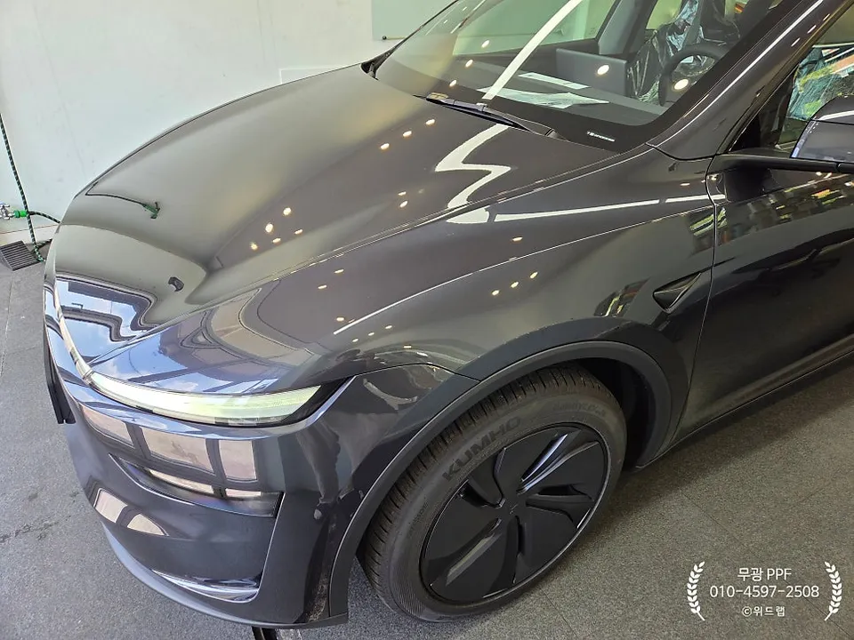 Tesla Model Y PPF施工事例|費用目安と仕上がり 施工写真 3-1