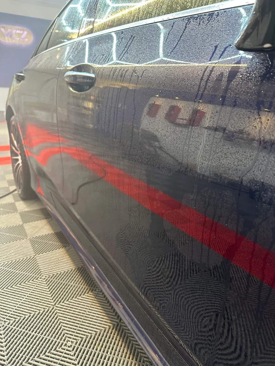 Mercedes-Benz CLS 450のガラスコーティング事例 写真