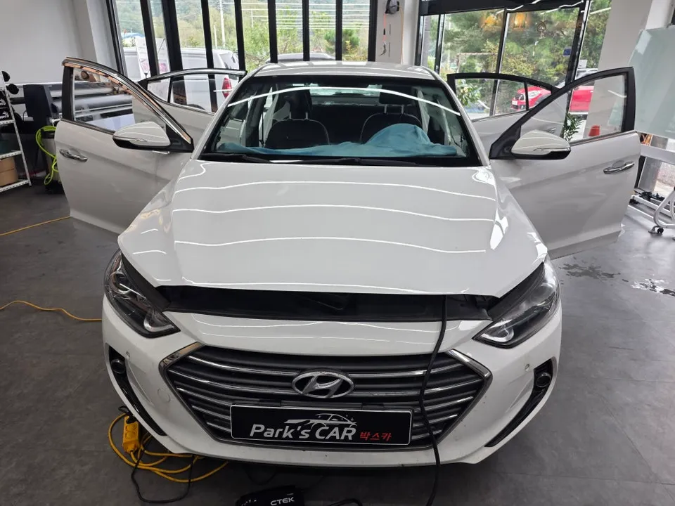 Hyundai ElantraのPPF施工事例|費用目安と仕上がり 施工写真 3-2