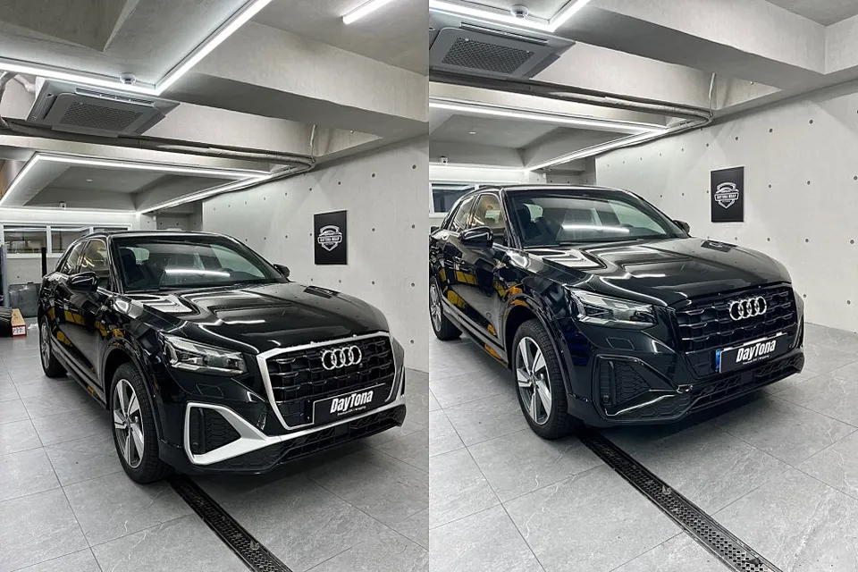 Audi Q2 Vinyl Wrap Review: Chrome Delete for a Sleek Look photo 1