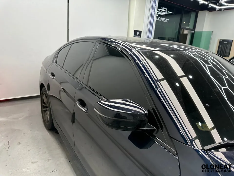 BMW 5 Series G30 カーラッピング事例｜費用目安・仕上がり 施工写真 3-3