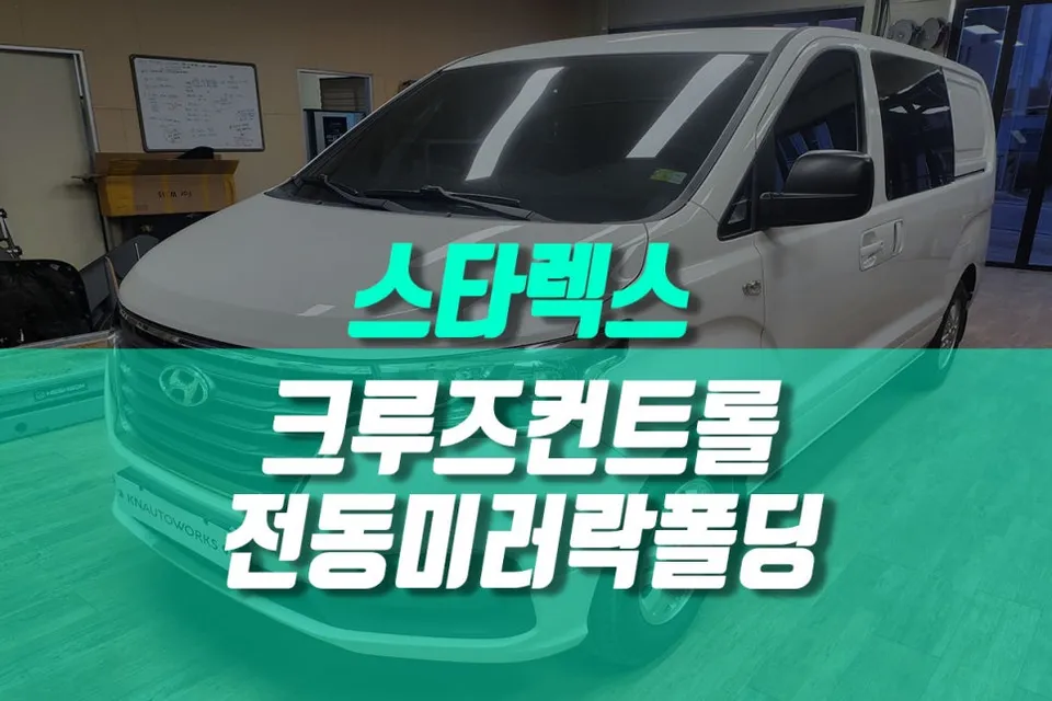 Hyundai Starex oem options installation result
