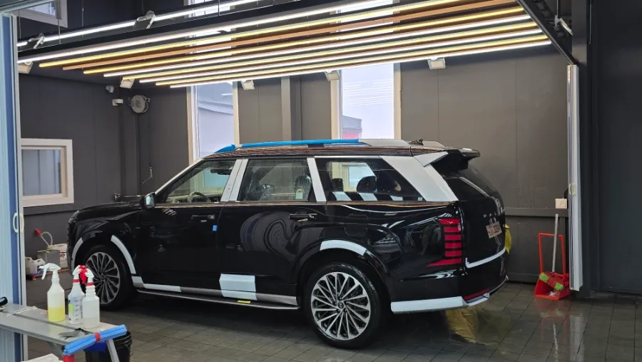 Hyundai Palisade new car package installation result