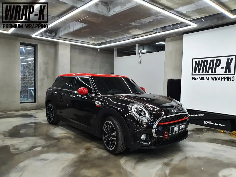 MINI MINI Cooperのカーラッピング事例|費用目安・仕上がり 施工写真 1-1