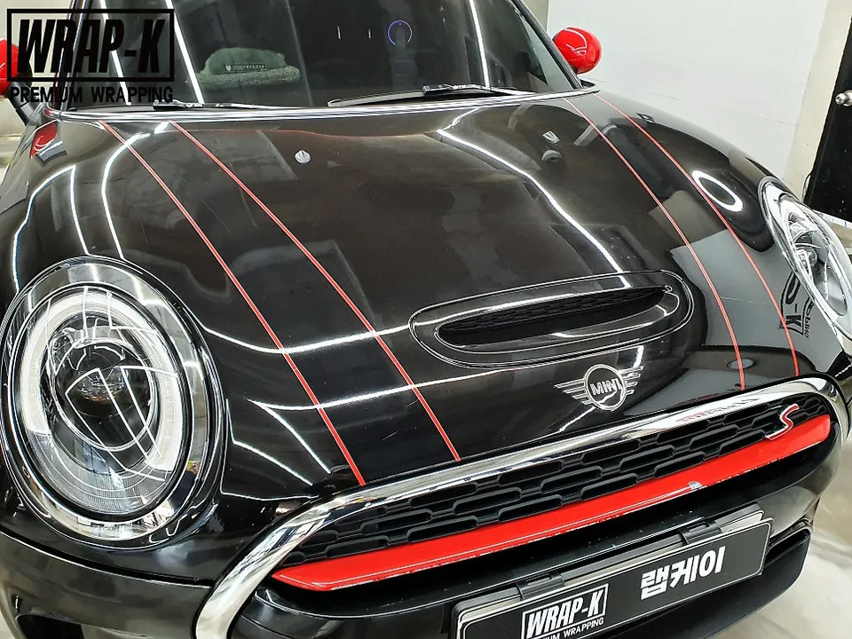 MINI MINI Cooperのカーラッピング事例|費用目安・仕上がり 施工写真 2-1